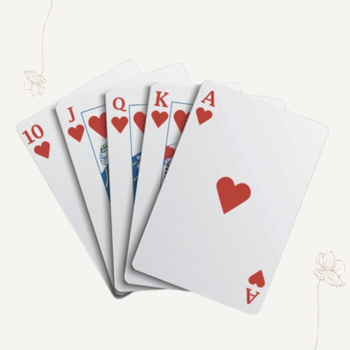 You can play Hearts game with a standard 52-card deck, and the objective is to have the fewest points at the end of the game.